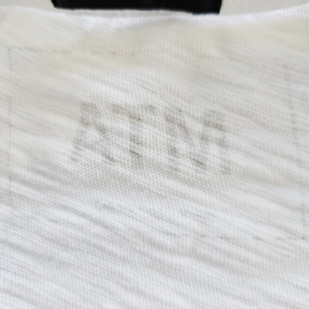ATM Anthony Thomas Melillo White Heathered Schoolboy Crew Neck Tee T-Shirt M - Picture 12 of 13